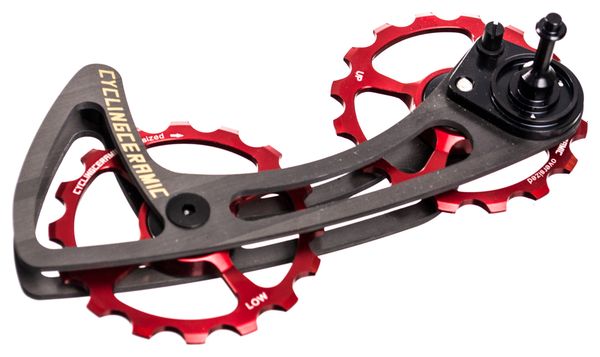 CyclingCeramic Sram Red/Force/Rival Derailleur Clevis Red