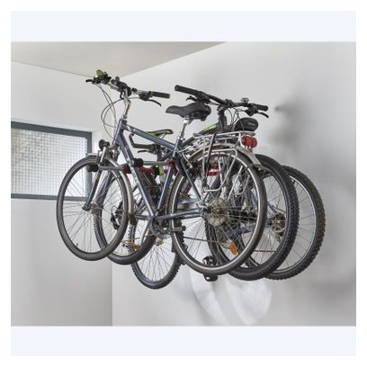 Mottez 4-Bikes All and Folding Rack