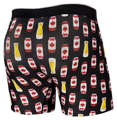 Boxer Saxx Volt Breath Mesh Brief Canadian Lager Nero Rosso