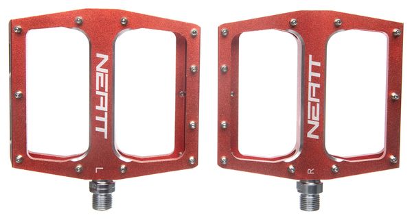 Neatt Attack V2 XL 11 Pin Flat Pedals Orange
