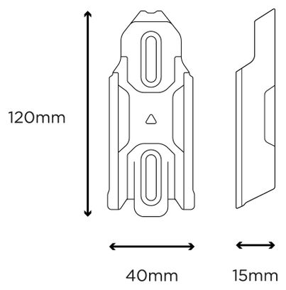 Restrap Switch Multi Mount Mounting System, Black
