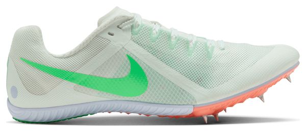 Zapatillas de atletismo Nike Zoom Rival Multi Blanco/Verde/Naranja Unisex