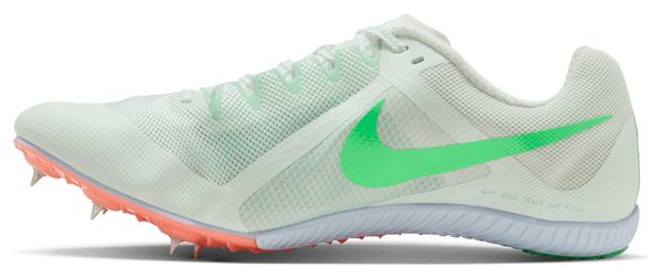 Zapatillas de atletismo Nike Zoom Rival Multi Blanco/Verde/Naranja Unisex