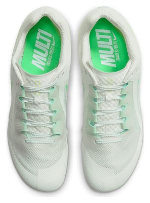 Zapatillas de atletismo Nike Zoom Rival Multi Blanco/Verde/Naranja Unisex