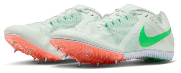 Zapatillas de atletismo Nike Zoom Rival Multi Blanco/Verde/Naranja Unisex