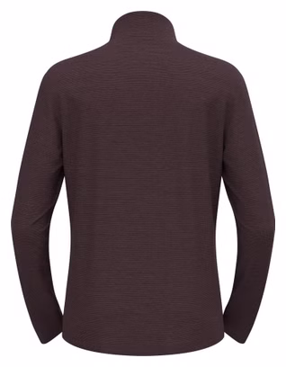 Suéter Técnico Odlo <p><strong> 1/2</strong></p>Zip Roy Morado