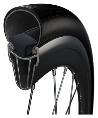 Anti-Klemm-Schaumstoff Tannus Armour Tubeless Lite Schwarz