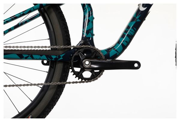 VTT Tout-Suspendu Wilier Triestina Urta Max SLR Shimano Deore XT 12V 29'' Bleu Turquoise Wilier MTB Factory Team 2024