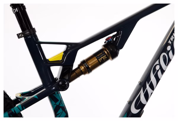 Wilier Triestina Urta Max SLR Full Suspension MTB Shimano Deore XT 12S 29'' Wilier MTB Factory Team Blue Turquoise 2024