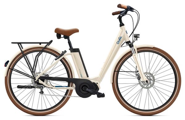 O2 Feel iVog Univ 6.1 DUO Electric City Bike Shimano Nexus 5V 360 Wh 28'' White