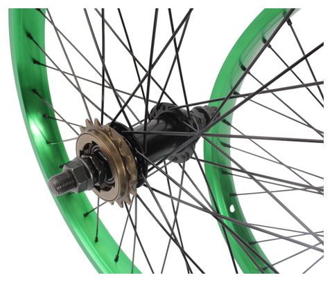 Jeu de roues BMX KHE PRISM 20 pouces vert