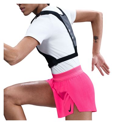 Pantaloncini spezzati Nike AeroSwift 3in rosa da donna