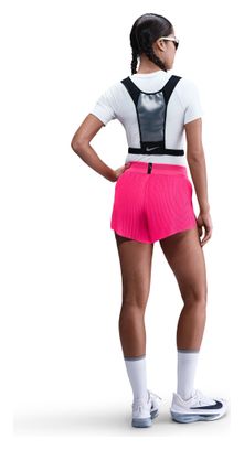 Pantaloncini spezzati Nike AeroSwift 3in rosa da donna