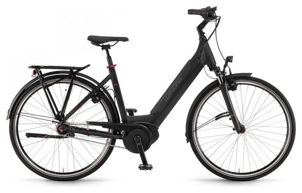 Vélo de Ville Électrique Winora Sinus iN7f Monotube Bosch i500Wh Shimano Nexus 7V Noir 2021
