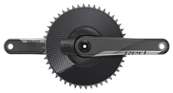 Quarq Power Meter Sram Red D1 DUB Aero Crankset 50T 12S (BB Not Included) Black