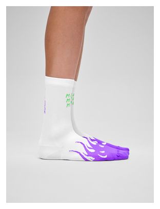 Calcetines Maap WorldTour 26 Blanco/Morado