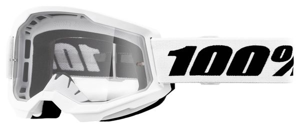Maschera 100% Strata 2 Bianca/Lenti trasparenti