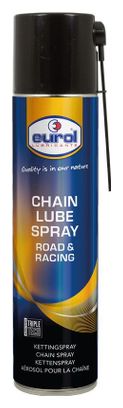 EUROL Spray Lubrifiant Pour Chaîne Road et Racing - 400Ml