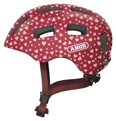 Abus Casque Vélo Youn-I 2.0 Coeur de cerise