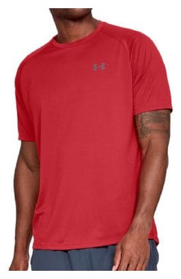 Maillot Rouge homme Under Armour Tech 2.0 SS Tee