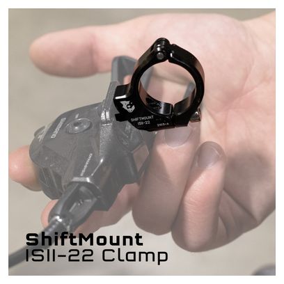 Wolf Tooth ShiftMount 22.2 mm Clamp for I-Spec II Shifters