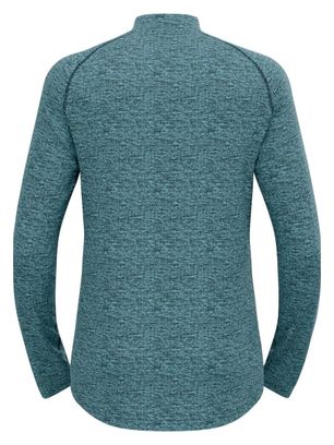 Polaire Manches Longues Odlo Tencia 1/2 Zip Bleu