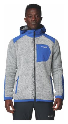 Forro polar Columbia Arctic Crest con cremallera completa Azul/Gris