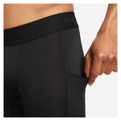 Heren Nike Pro Broek Zwart