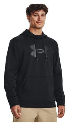 Under Armour Fleece Big Logo Hoody Negro Hombre