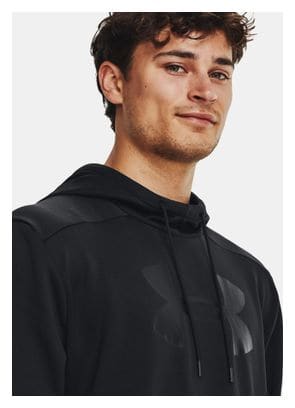 Under Armour Fleece Big Logo Hoody Negro Hombre