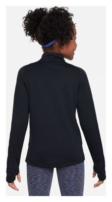 Haut 1/2 zip Nike Dri-Fit Noir Fille