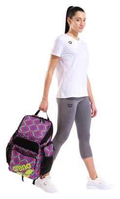 Mochila Arena One Go 45 L rosa/multicolor
