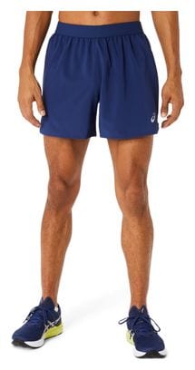 Pantaloncini Asics Road 5in Blu Uomo