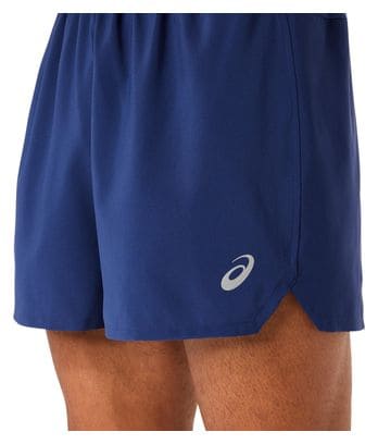 Pantaloncini Asics Road 5in Blu Uomo