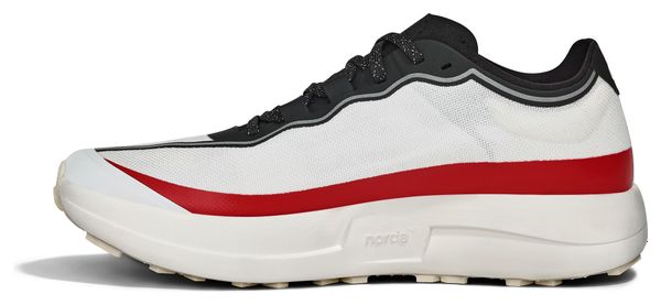 Scarpe Trail Norda 005 Laser Bianco/Rosso Uomo