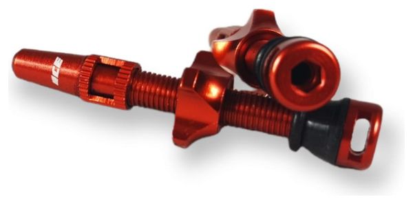Ice Airflow Tubeless Valves 44 mm Red