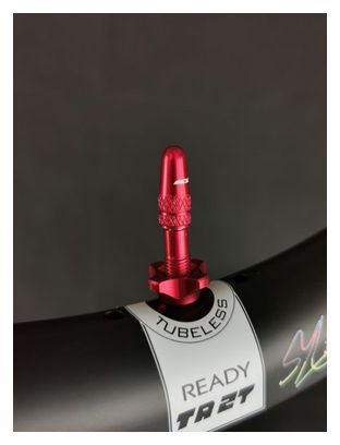 Ice Airflow Tubeless Valves 44 mm Red