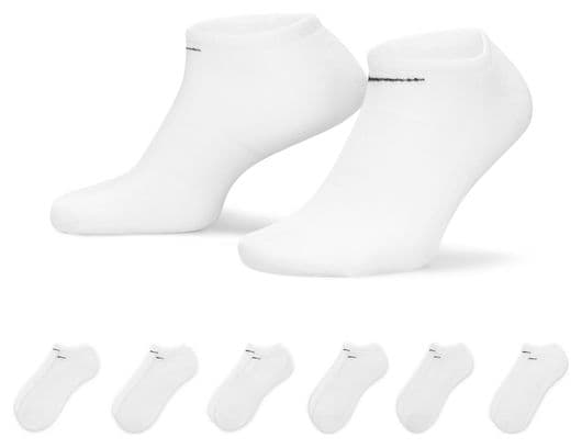 Calcetines (x6) Unisex Nike Everyday Cushioned Blancos