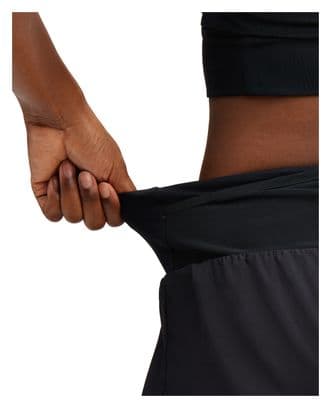 Pantalón Corto Hoka Glide Run 4inch Negro Mujer