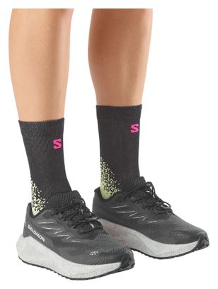 Salomon Aero Blaze 4 GRVL Women's Running Shoes - Black/Gray