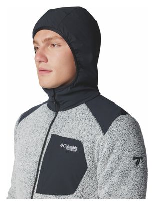 Polaire Columbia Arctic Crest Full Zip Gris/Noir