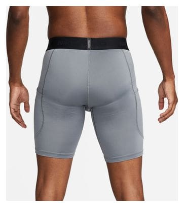 Men's Nike Pro Bib shorts Grey