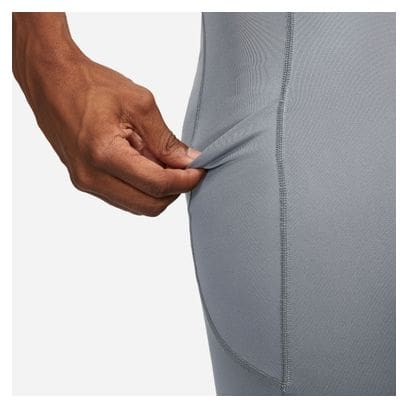 Men's Nike Pro Bib shorts Grey