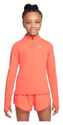 Nike Dri-Fit Rosa Mädchen 1/2-Zip Top