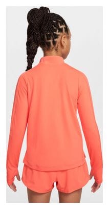 Nike Dri-Fit Rosa Mädchen 1/2-Zip Top