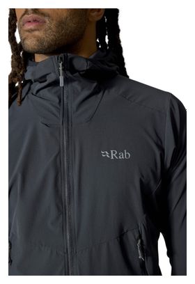 Giacca softshell Rab Borealis Hoody Grey per uomo