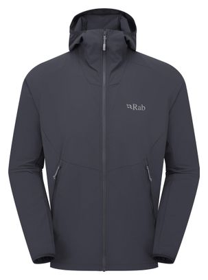Giacca softshell Rab Borealis Hoody Grey per uomo
