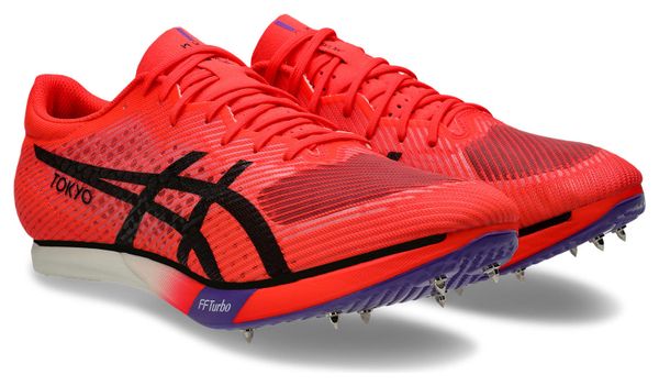 Asics Metaspeed MD Baan en Veldschoenen Rood/Paars Unisex