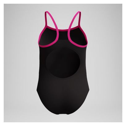 Swimsuit Speedo Plastisol Placement Black/Pink Girl