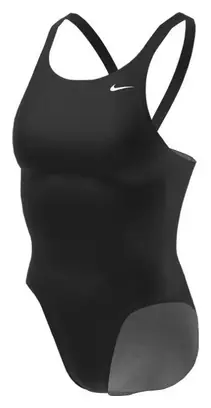 Nike Damen Badeanzug Fastback Schwarz